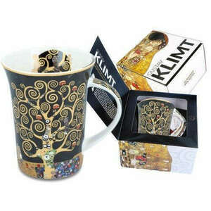 Porcelánbögre Klimt dobozban 350ml, Klimt: Életfa kép
