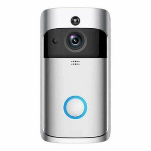 X Smart Home - Okos ajtócsengő HD kamera/ WIFI - ezüst kép