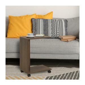 Adore Furniture Kisasztal 65x35 cm barna kép