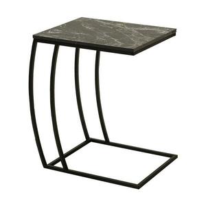 Adore Furniture Kisasztal 65x35 cm fekete kép