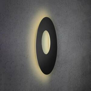 Escale Blade Open LED fali lámpa fekete Ø 59 cm kép