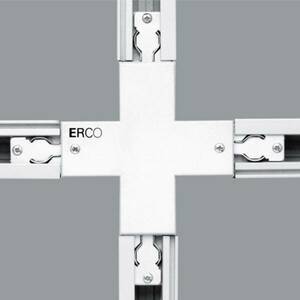 ERCO keresztcsatlakozó 3 fázisú sínekhez, fehér kép