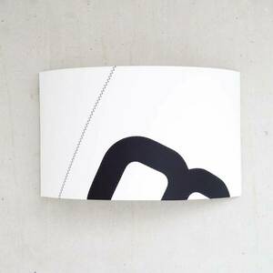 Hazai kikötő vitorla fali lámpa, fehér/fekete kép