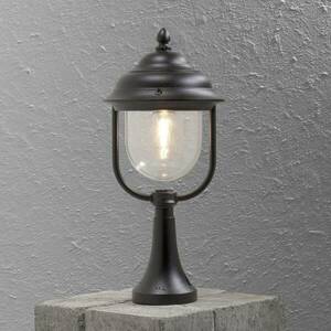 Parma talapzati lámpa, fekete kép