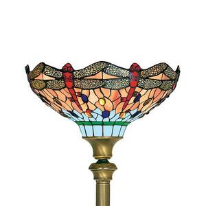 Dragonfly állólámpa Tiffany stílusban kép