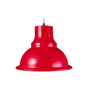 Aluminor Loft függő lámpa, Ø 39 cm, piros kép