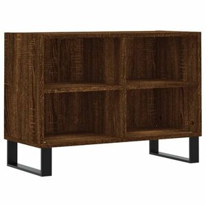 vidaXL barna tölgy színű szerelt fa TV-szekrény 69, 5x30x50 cm kép