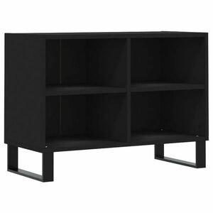 vidaXL fekete szerelt fa TV-szekrény 69, 5x30x50 cm kép