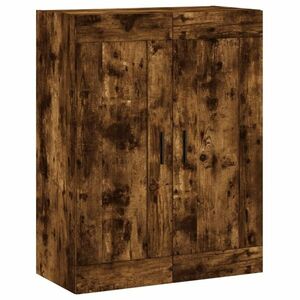vidaXL füstös tölgy szerelt fa fali szekrény 69, 5 x 34 x 90 cm kép