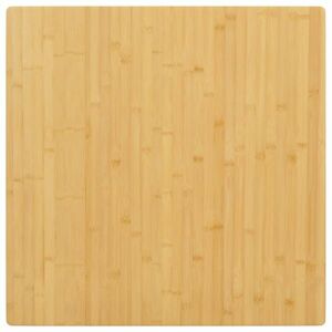 vidaXL bambusz asztallap 80 x 80 x 1, 5 cm kép