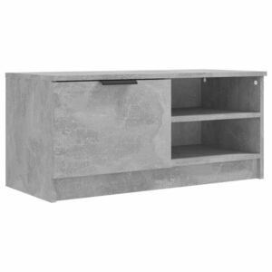 vidaXL betonszürke szerelt fa TV-szekrény 80x35x36, 5 cm kép