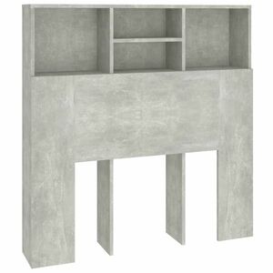 vidaXL betonszürke áthidaló szekrény 100 x 19 x 103, 5 cm kép