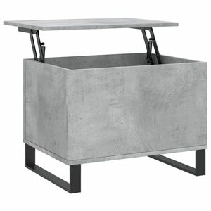 vidaXL betonszürke szerelt fa dohányzóasztal 60 x 44, 5 x 45 cm kép