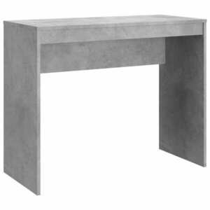 vidaXL betonszürke szerelt fa íróasztal 90 x 40 x 72 cm kép