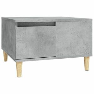 vidaXL betonszürke szerelt fa dohányzóasztal 55x55x36, 5 cm kép