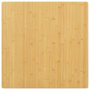 vidaXL bambusz asztallap 70 x 70 x 1, 5 cm kép