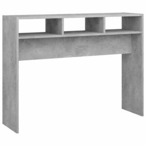 vidaXL betonszürke forgácslap tálalóasztal 105 x 30 x 80 cm kép