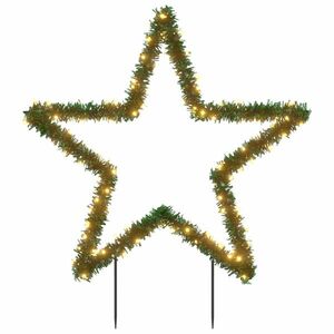 vidaXL karácsonyi csillag fénydekoráció 115 LED 85 cm kép