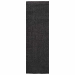 vidaXL fekete szizálszőnyeg kaparófához 80 x 250 cm kép