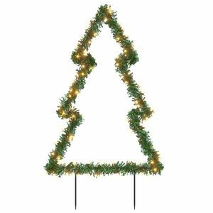 vidaXL karácsonyi fa fénydekoráció cövekkel 115 LED 90 cm kép