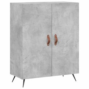 vidaXL betonszürke szerelt fa tálalószekrény 69, 5 x 34 x 90 cm kép