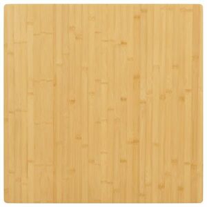 vidaXL bambusz asztallap 90 x 90 x 2, 5 cm kép