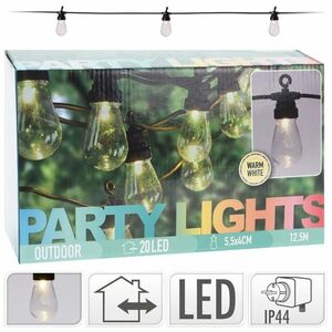 ProGarden 20 izzós LED party fény szett 4, 5 V kép