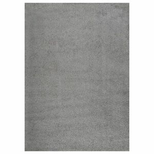 vidaXL szürke hosszú szálú bozontos szőnyeg 120x170 cm kép