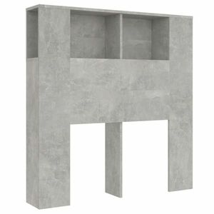 vidaXL betonszürke áthidaló szekrény 100 x 18, 5 x 104, 5 cm kép