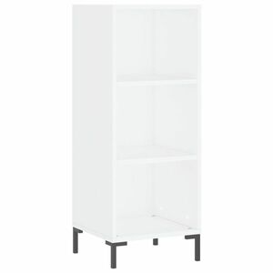vidaXL fehér szerelt fa tálalóasztal 34, 5 x 32, 5 x 90 cm kép