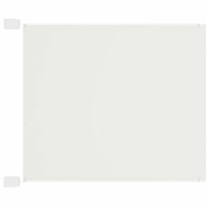vidaXL fehér oxford-szövet függőleges napellenző 60 x 1200 cm kép