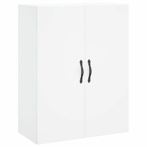 vidaXL fehér szerelt fa fali szekrény 69, 5 x 34 x 90 cm kép