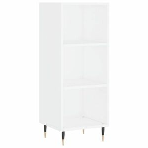 vidaXL fehér szerelt fa tálalóasztal 34, 5 x 32, 5 x 90 cm kép