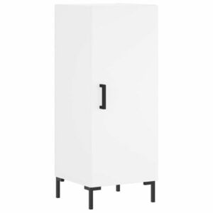 vidaXL fehér szerelt fa tálalóasztal 34, 5 x 34 x 90 cm kép