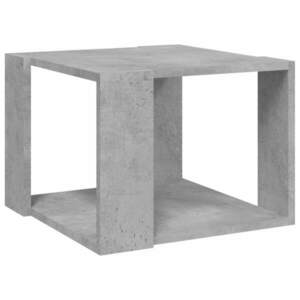 vidaXL betonszürke szerelt fa dohányzóasztal 40 x 40 x 30 cm kép