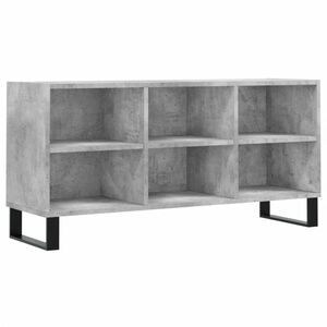 vidaXL betonszürke szerelt fa TV-szekrény 103, 5x30x50 cm kép