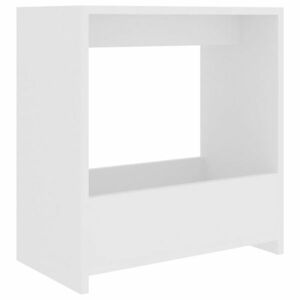 vidaXL fehér forgácslap kisasztal 50 x 26 x 50 cm kép