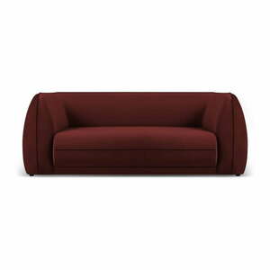 Piros bársony kanapé 190 cm Lando – Micadoni Home kép