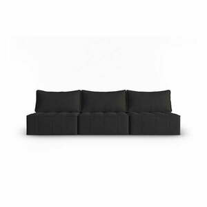 Fekete kanapé 240 cm Mike – Micadoni Home kép