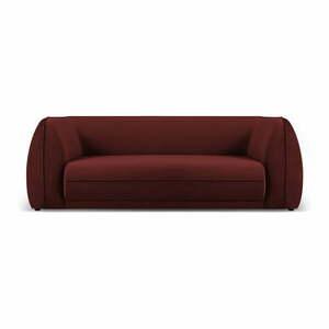 Piros bársony kanapé 225 cm Lando – Micadoni Home kép