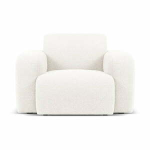 Fehér buklé fotel Molino – Micadoni Home kép