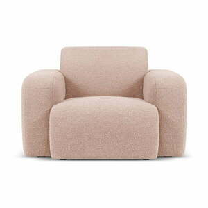 Rózsaszín buklé fotel Molino – Micadoni Home kép