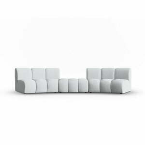 Világosszürke kanapé 367 cm Lupine – Micadoni Home kép