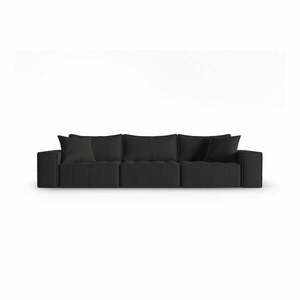 Fekete kanapé 292 cm Mike – Micadoni Home kép