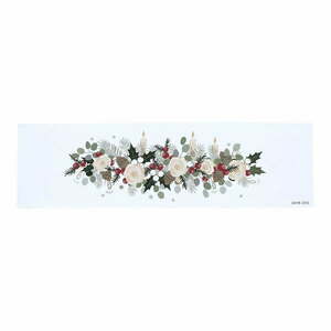 Pamut asztali futó karácsonyi mintával 40x140 cm Fir Branches – Butter Kings kép