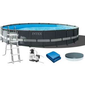Intex Ultra XTR Frame 610x122cm Fémvázas medence szett vízforgatóval kép
