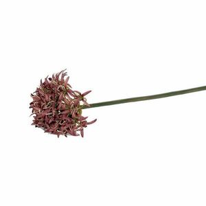 Lila gömb formájú - hosszú szárú művirág kép