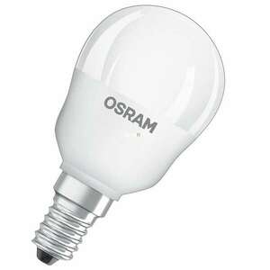 Osram E14 LED Value 7, 5W 806lm 2700K melegfehér 200° - 60W izzó helyett kép