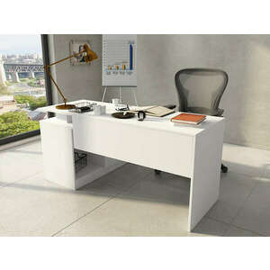 Basak Calısma Masası fehér íróasztal 130 x 74 x 105 cm kép