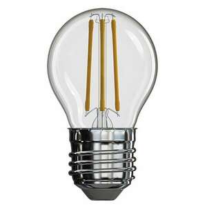 LED izzó Filament Mini Globe / E27 / 3, 4 W (40 W) / 470 lm / mele... kép